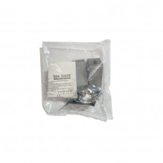 Spot SAN JUSTO de embutir rectangular para 2 luces AR111 GU10 móvil acero