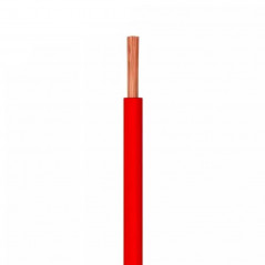 Cable unipolar PRYSMIAN SUPERASTIC 6mm2 rojo por metro IRAM 2183-NM247-3