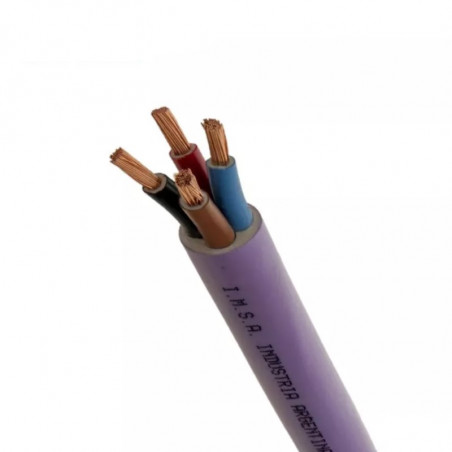 Cable subterráneo CEDAM cobre pvc 1,1kV 4x2,5mm2 IRAM 2178