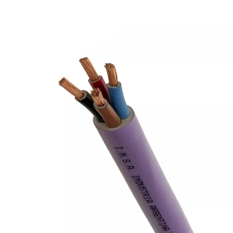 Cable Subterraneo cobre pvc 1,1kV 4x4mm2 por metro IRAM 2178