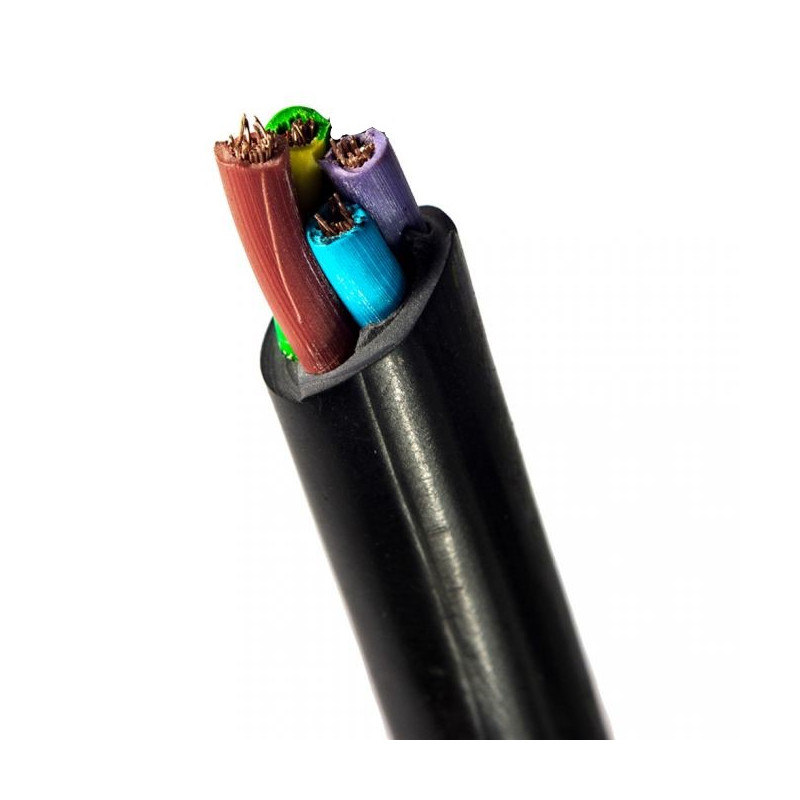 Cable vaina redonda IMSA 4x4mm2 por metro IRAM NM 247-5