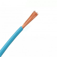Cable unipolar ARGENPLAS 6,0mm2 bobina celeste CLASE 4 IRAM 2183