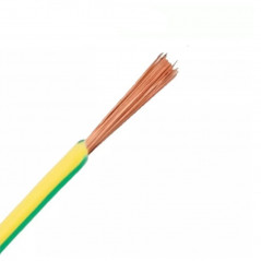 Cable unipolar ARGENPLAS 2,5mm2 bobina verde amarillo CLASE 4 IRAM 2183