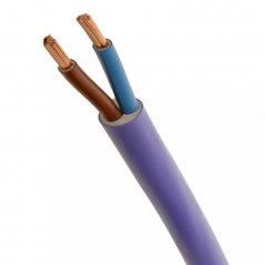 Cable subterráneo CEDAM cobre pvc 1,1kV 2x6mm2 por metro IRAM 2178