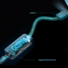 Adaptador de red TP-LINK TL-UE306 USB 3.0 a Ethernet