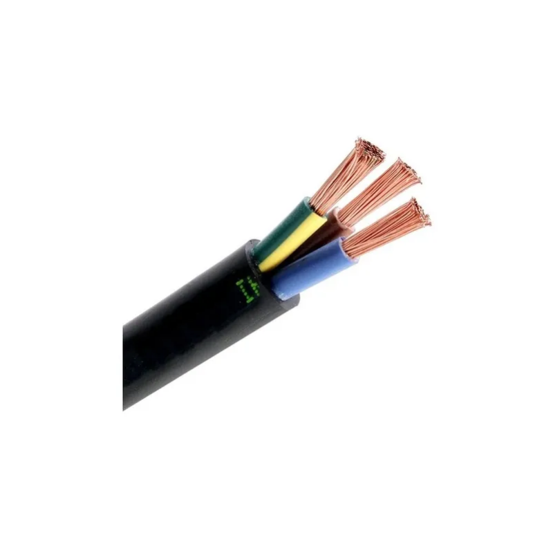 Cable vaina redonda 3x10mm2 por metro IRAM NM 247-5