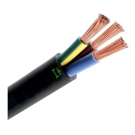 Cable vaina redonda  3x 10    mm2