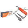 Multi-herramienta KUSHIRO MHCU7U navaja cortaplumas con cubiertos acero inoxidable