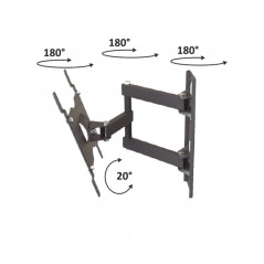 Soporte TV NAKAN SPL575E giratorio 10 a 43''