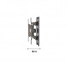 Soporte TV NAKAN SPL575E giratorio 10 a 43''