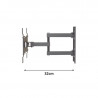 Soporte TV NAKAN SPL575E giratorio 10 a 43''