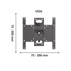 Soporte giratorio NAKAN SPL575E para Tv de 10 a 43''