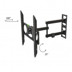 NAKAN-SOPORTE LCD 23/75'' SPL-378e EXTENSIBLE-GIRATORIO BASCULANTE 55KG