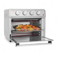 Horno eléctrico ATMA HGFA2323PI 23 litros 1800W con freídora de aire gris