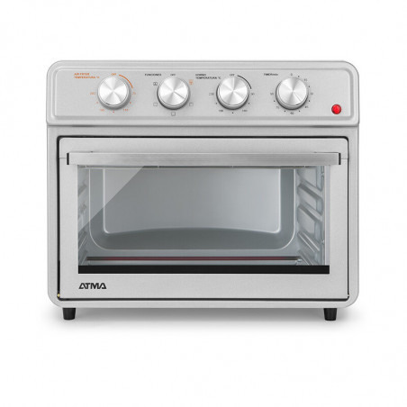 Horno eléctrico ATMA HGFA2323PI 23 litros 1800W con freídora de aire gris