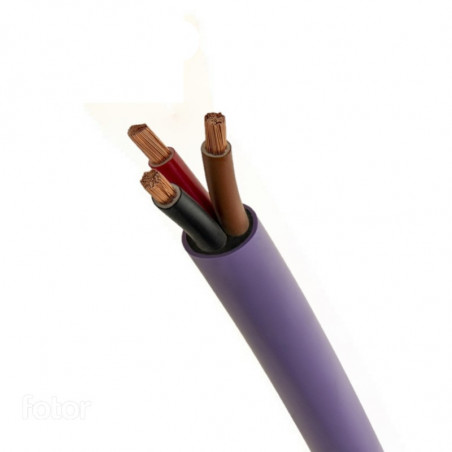 Cable subterráneo ARGENPLAS cobre pvc 1,1kV 3x2,5mm2 por metro IRAM 2178