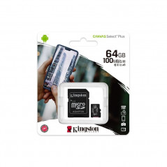 Memoria MicroSD KINGSTON SDCS2 64GB clase 10