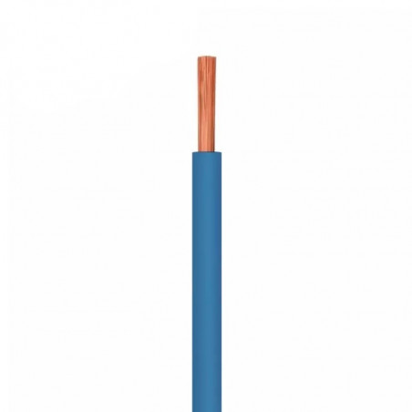 Cable unipolar COBRHIL 2,5mm2 celeste por metro IRAM 2183-NM247-3