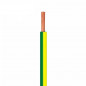 Cable unipolar KALOP 4mm2 verde amarillo IRAM 2183-NM247-3