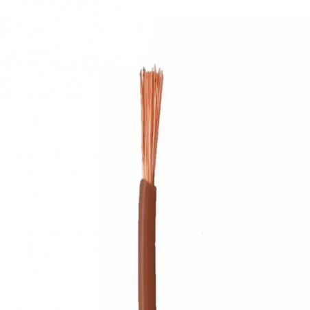 Cable unipolar COBRHIL 4mm2 marrón por metro IRAM 2183-NM247-3