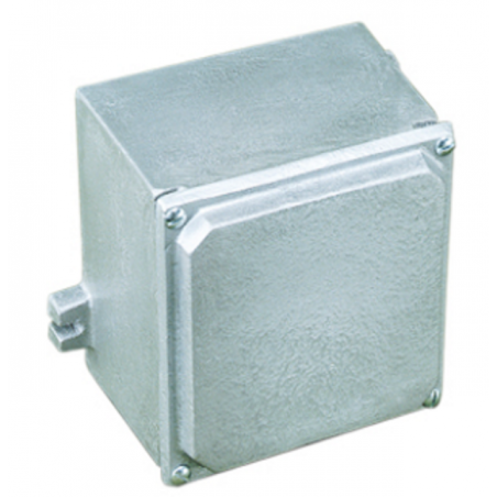 Caja de aluminio CONEXTUBE estanca 10x10x6cm
