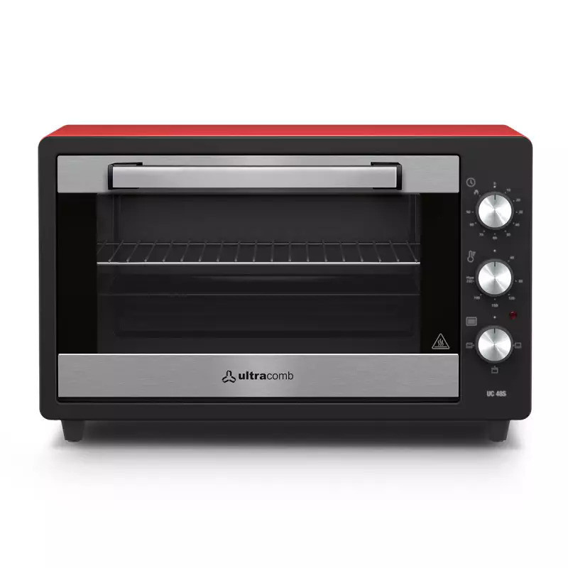 Horno eléctrico ULTRACOMB UC-48S 48 Litros 1300W rojo Horno eléctrico ULTRACOMB UC-48S 48 Litros 1300W rojo