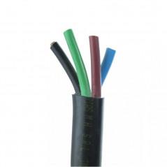 Cable vaina redonda ARGENPLAS 4x4mm2 por metro IRAM NM 247-5