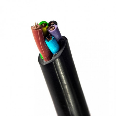 Cable vaina redonda COBRHIL 5x2,5mm2 por metro IRAM NM 247-5