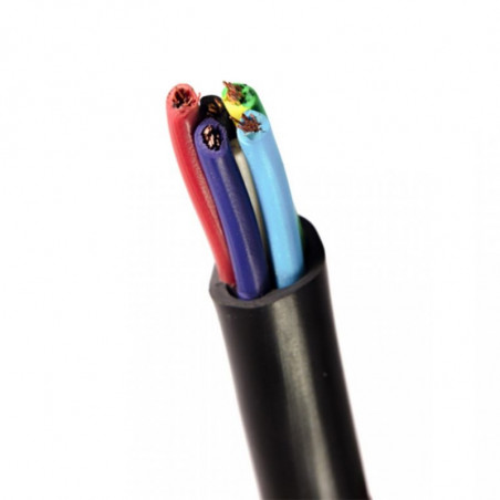 Cable vaina redonda COBRHIL 5x1,5mm2 por metro IRAM NM 247-5