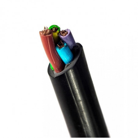 Cable vaina redonda IMSA 4x6mm2 por metro IRAM NM 247-5
