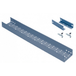 Bandeja de chapa BASICA perforada 0.7 x 200mm ala50 con 2 placas unión y bulón