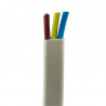 Cable vaina chata 3x1,5mm2 por metro IRAM NM 247-5