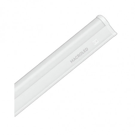 Listón led MACROLED interconectable con interruptor 9W 810lm 3000K luz cálida 60cm
