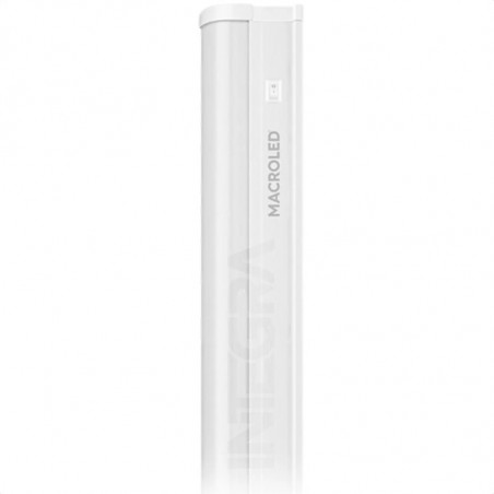 Listón led MACROLED interconectable con interruptor 9W 810lm 3000K luz cálida 60cm