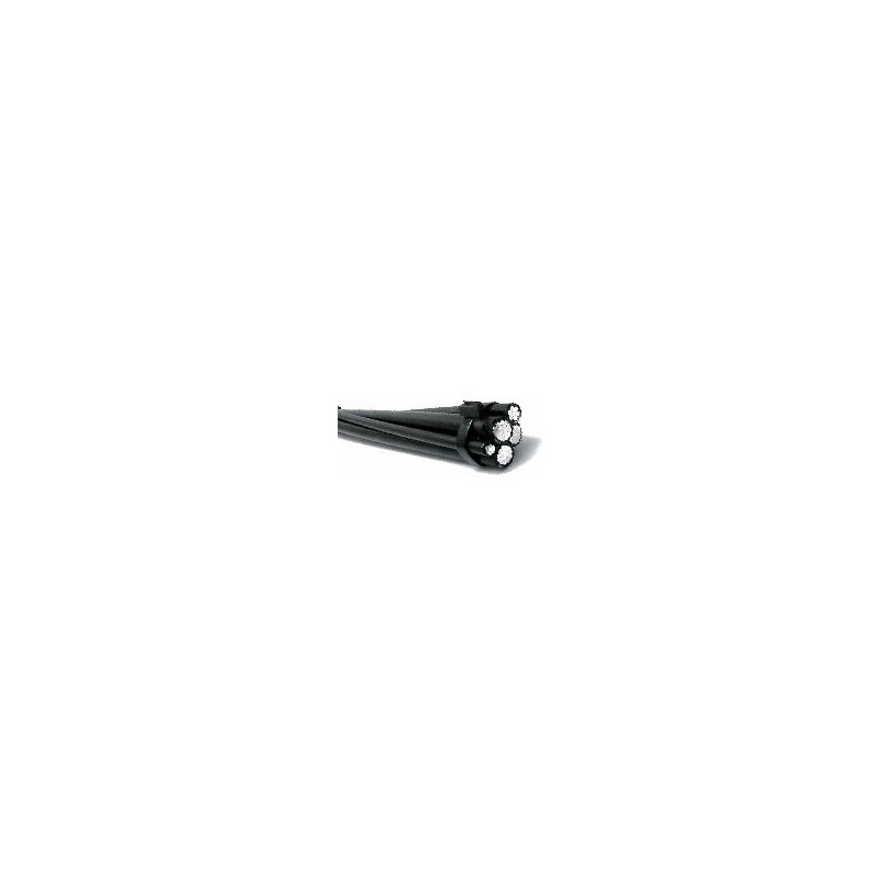 Cable preensamblado de aluminio 3x 25 + 50 + 25 mm2