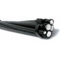 Cable preensamblado de aluminio 3x 25 + 50 + 25 mm2