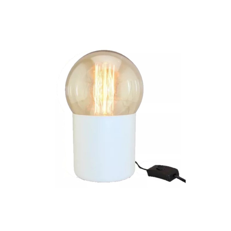 Lámpara de mesa 180º ILUMINACIÓN DELI para 1 luz E27 blanco