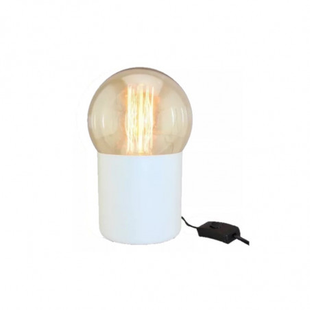 Lámpara de mesa 180º ILUMINACIÓN DELI para 1 luz E27 blanco