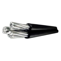 Cable preensamblado de aluminio 3x 50 + 50 + 25 mm2