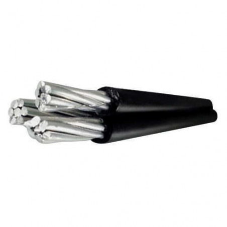 Cable preensamblado de aluminio 3x 50 + 50 + 25 mm2