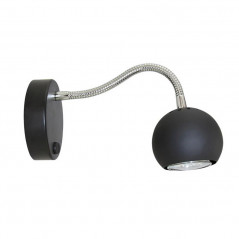 Aplique cabecera 180° ILUMINACIÓN VENUS para 1 luz GU10 con tecla encendido negro