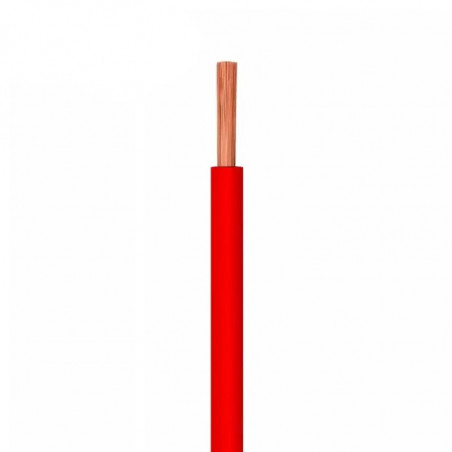 Cable unipolar ARGENPLAS 6mm2 rojo IRAM 2183-NM247-3