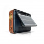Parlante bluetooth NISUTA NS-RV22S portátil con panel solar y power bank outlet