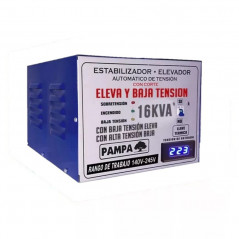 Elevador de tensión PAMPA automático 16KVA 140-245V outlet