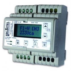 Protector RBC-SITEL 1135 trifásico multifunción con display programable