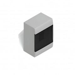 Caja para térmicas SISTELECTRIC 8 módulos exterior gris