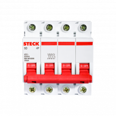 Térmica tetrapolar STECK SD64 40A 3kA curva c