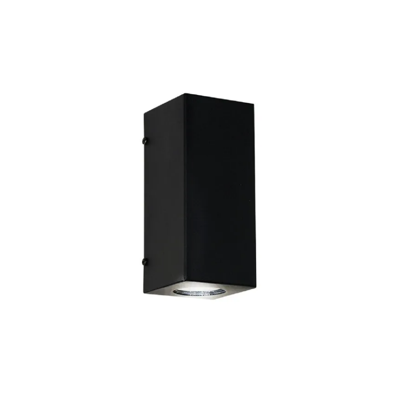 Aplique FERROLUX MONACO bidireccional para 2 lámparas gu10 negro texturado