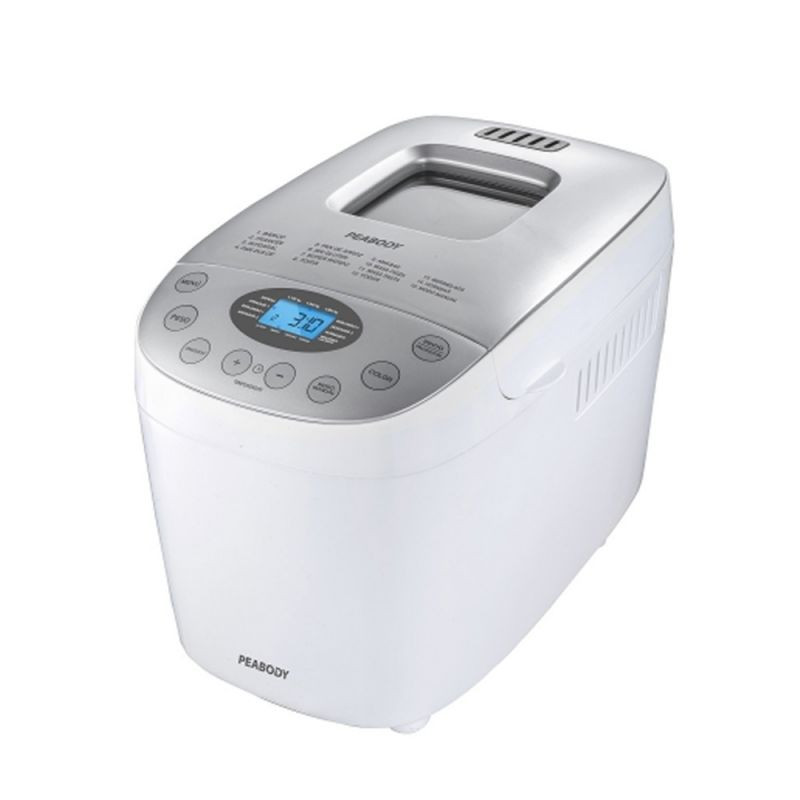Horno de pan PEABODY PE-FP1600B 1,6kg 850W 15 programas blanco Horno de pan PEABODY PE-FP1600B 1,6kg 850W 15 programas blanco