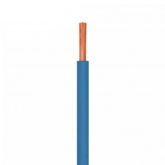 Cable unipolar COBRHIL 6,0mm2 rollo celeste CLASE 4 IRAM 2183